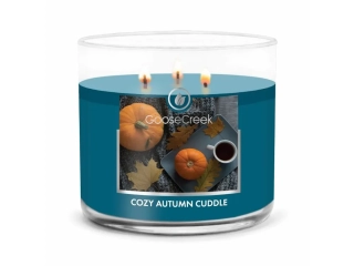 Goose Creek Candle - vonná svíčka Cozy Autumn Cuddle 411 g