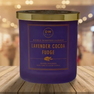 DW HOME - vonná svíčka Levender Cocoa Fudge 263 g
