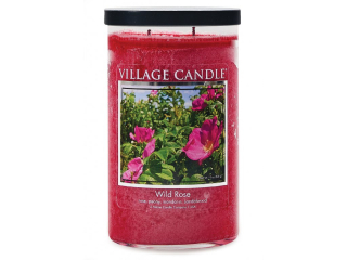 Village Candle - vonná svíčka Wild Rose (Divoká růže) 538 g